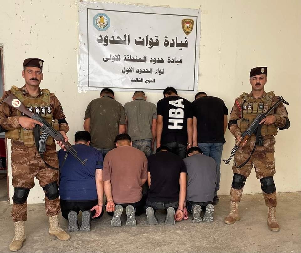 القبض على 8 متسللين حاولوا تجاوز الحدود بطريقة غير شرعية في دهوك