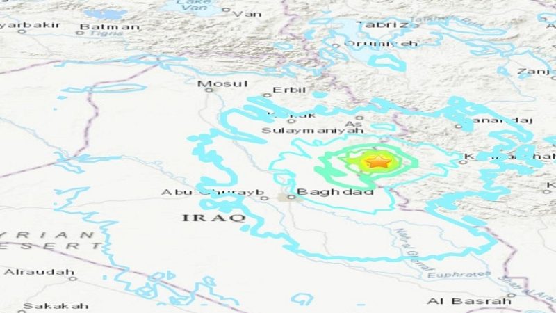 35 هزة ارضية لقطتها المراصد في حزيران.. حوالي 50% منها داخل العراق