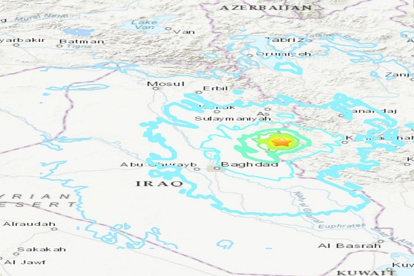 35 هزة ارضية لقطتها المراصد في حزيران.. حوالي 50% منها داخل العراق