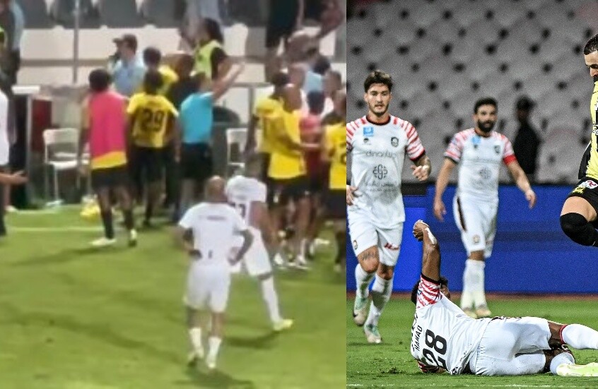 ودية بين اتحاد جدة وناد برتغالي تتحول لـ”ساحة معركة”.. وعقوبة محتملة للاعب الاتحاد من الفيفا