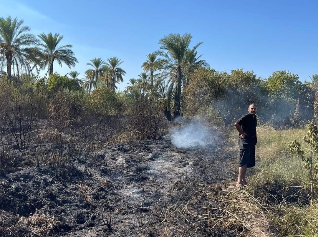 السيطرة على حريق التهم بساتين في صلاح الدين.. “تحقيق فوري”