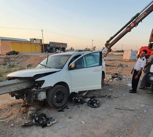 مصرع وإصابة 5 أشخاص بحادث سير مروع على طريق كركوك – بغداد