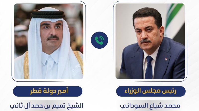 رئيس الوزراء وأمير قطر يشددان على تكثيف العمل لوقف العدوان على لبنان وغزة