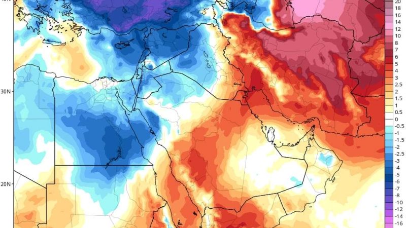 بدءًا من الغد.. كتلة قطبية باردة تجتاح العراق