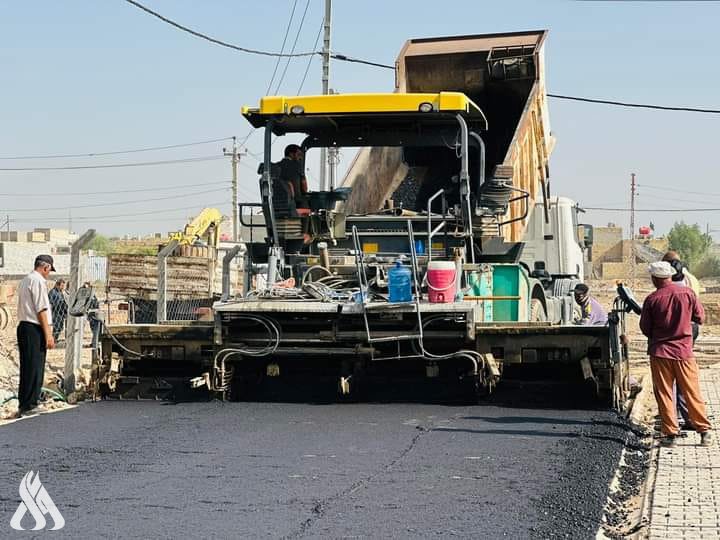 الجهد الخدمي يعلن عن المشاريع المنجزة في محافظة الديوانية