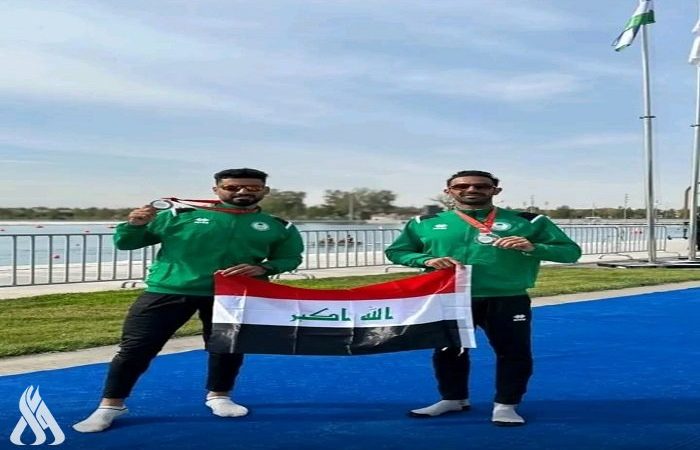 العراق يحرز الوسام الفضي في بطولة آسيا بالتجديف