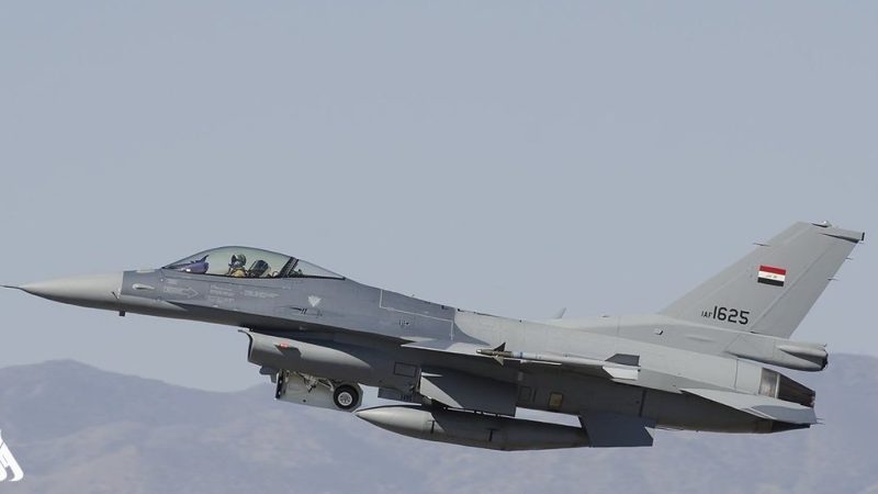 طائرات F-16 العراقية تنفذ ضربة جوية في جبال بلكانة بصلاح الدين