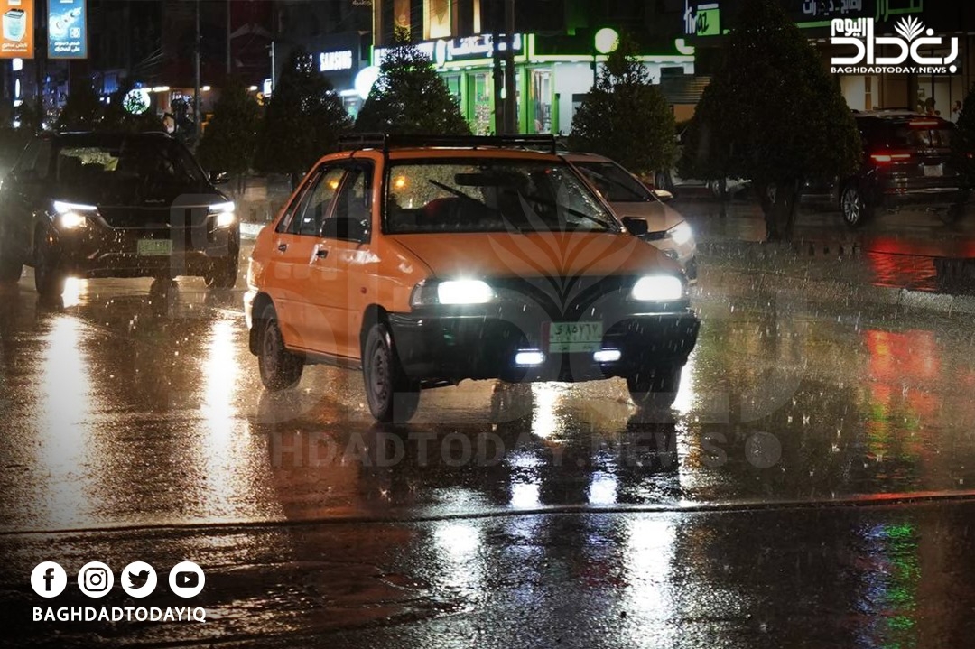 جدول بكميات الأمطار في العراق خلال الـ 12 ساعة الماضية