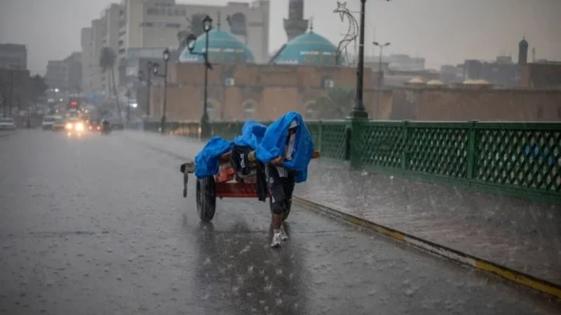 العراق موعود بموجة مطرية شمالًا وجنوبًا وحظوظ الوسط والغرب ضعيفة