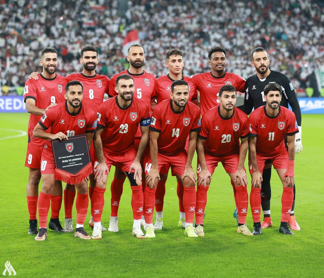 المنتخب الأردني: الجمهور العراقي حفزنا على تقديم اداء كبير