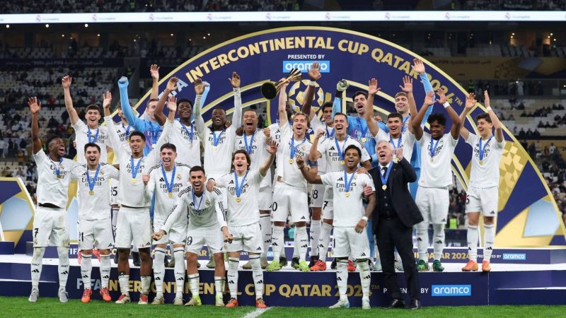 ريال مدريد يتوج بطلاً لكأس إنتركونتننتال