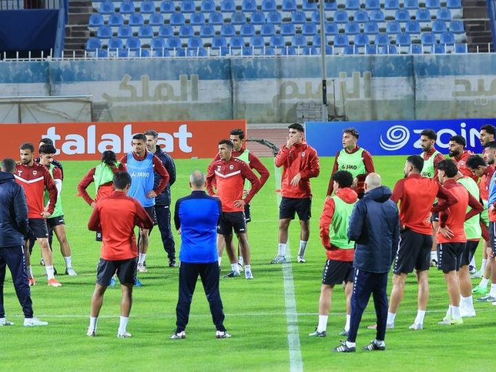 المنتخب الوطني يباشر تدريباته في الكويت