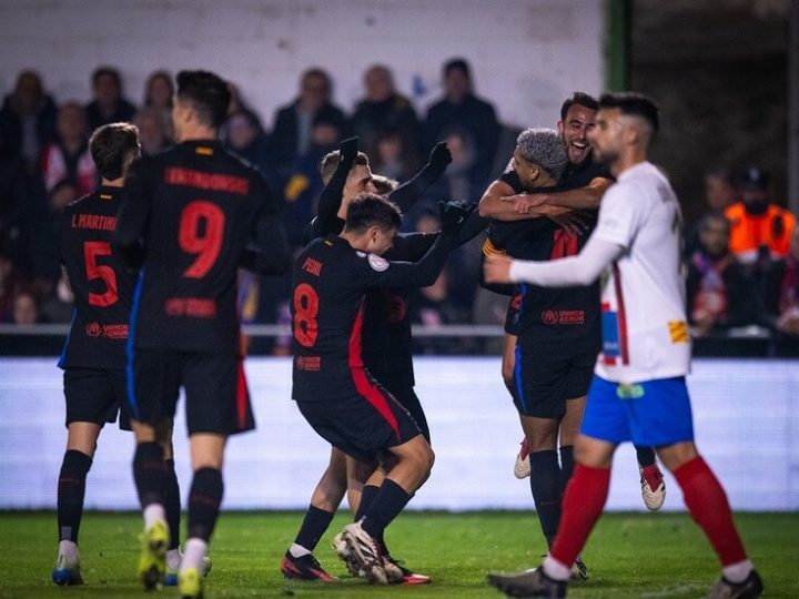 برشلونة إلى ثمن نهائي كأس الملك (فيديو)