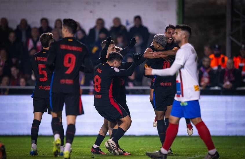 برشلونة إلى ثمن نهائي كأس الملك (فيديو)