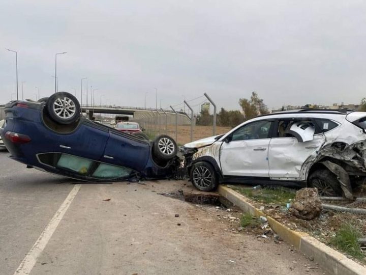 إحصائيات مرعبة لحوادث الطرق الخارجية في كردستان