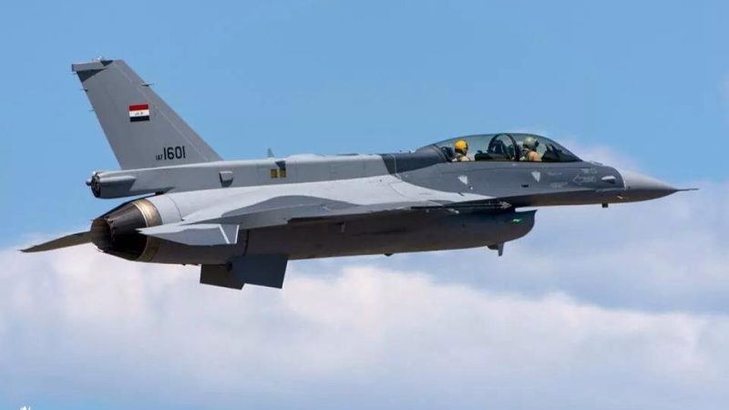 طائرات F-16 تنفذ ضربات جوية على مضافة لداعش في جبال حمرين