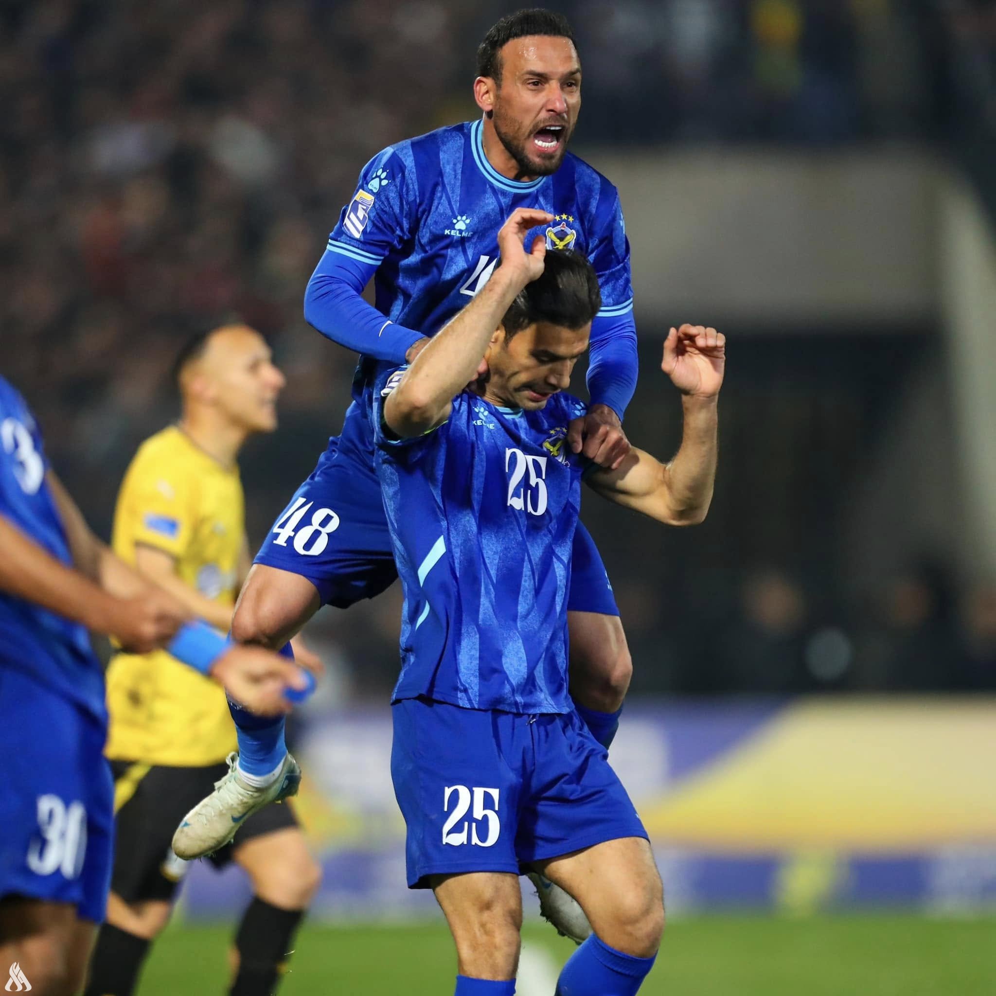 الجوية يتغلب على أربيل بثنائية نظيفة في دوري النجوم