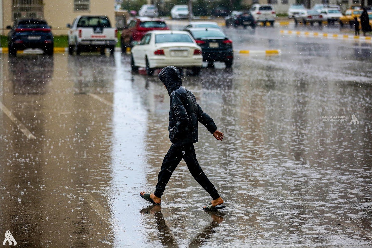 الأنواء الجوية: استمرار تساقط الأمطار مع فرصة لحدوث عواصف رعدية