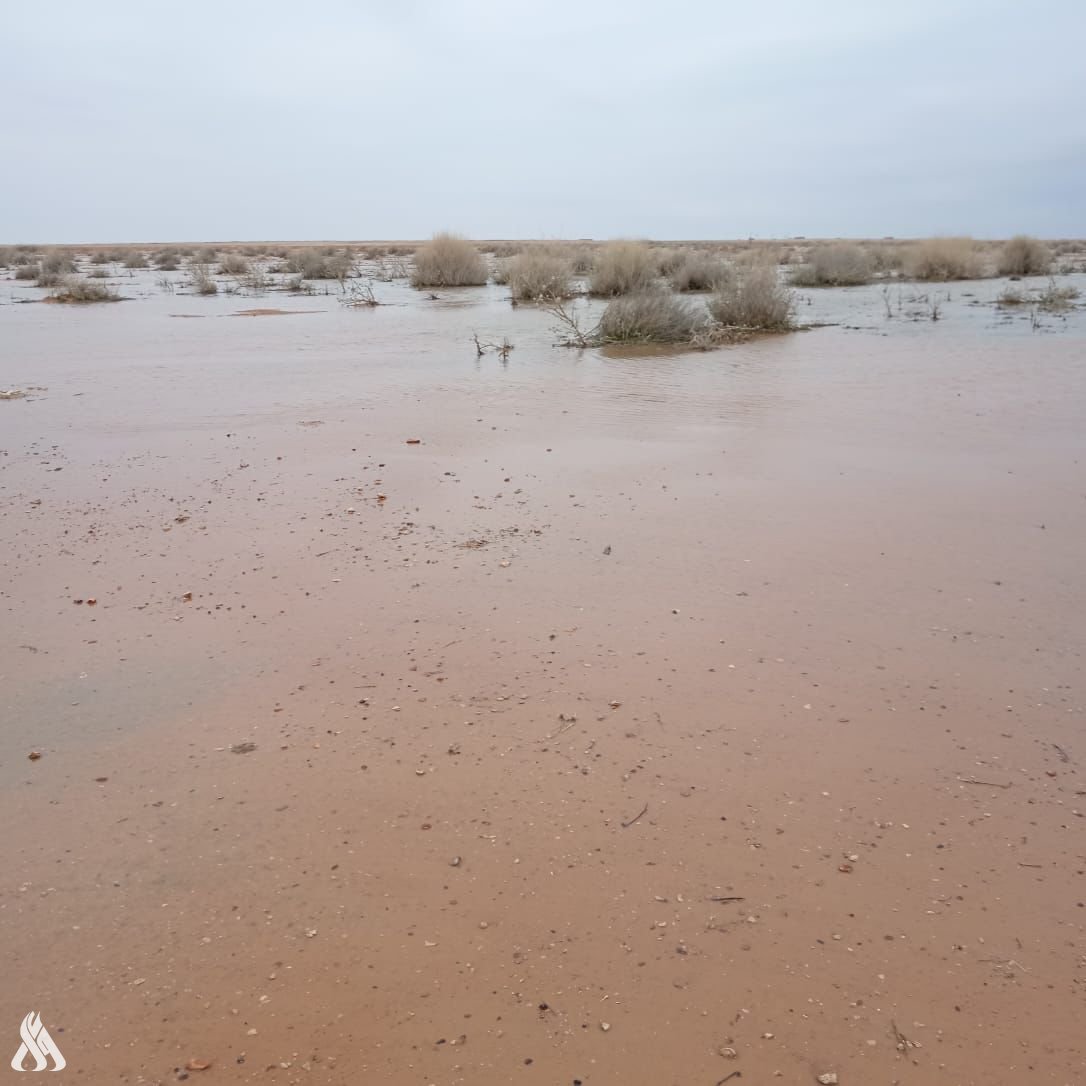 الأنبار: أكثر من 500 ألف متر مكعب خزين حوض الحماد من مياه الأمطار