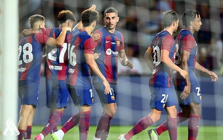 برشلونة يطلب إعفاء 3 لاعبين من ودية إسبانيا لتفادي ضغط المباريات