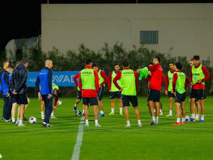 المنتخب الوطني يكثف تدريباته قبل مواجهة فلسطين الثلاثاء